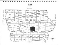 Iowa State Map, Jasper County 1985